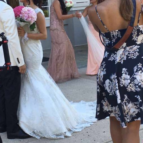 Mermaid wedding dress - Picture 3 of 5